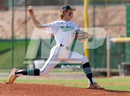 Thumbnail 3 in Sports Leadership & Management vs Virgin Valley (NIAA 3A Southern Region Winners Quarterfinal) photogallery.