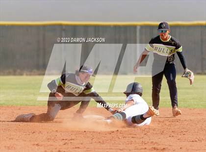 Thumbnail 1 in Sports Leadership & Management vs Virgin Valley (NIAA 3A Southern Region Winners Quarterfinal) photogallery.
