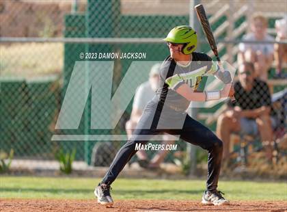 Thumbnail 1 in Sports Leadership & Management vs Virgin Valley (NIAA 3A Southern Region Winners Quarterfinal) photogallery.