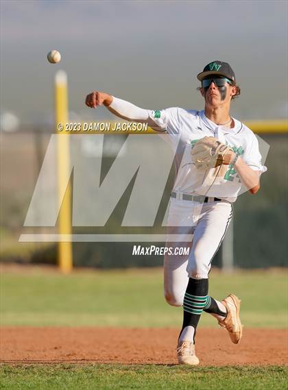 Thumbnail 3 in Sports Leadership & Management vs Virgin Valley (NIAA 3A Southern Region Winners Quarterfinal) photogallery.