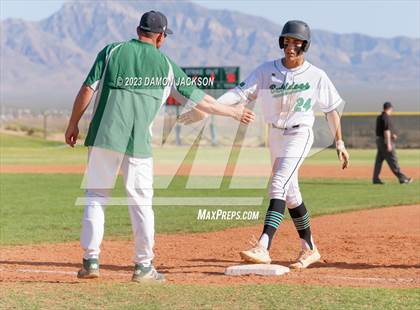 Thumbnail 3 in Sports Leadership & Management vs Virgin Valley (NIAA 3A Southern Region Winners Quarterfinal) photogallery.