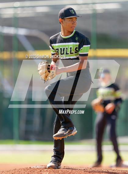 Thumbnail 1 in Sports Leadership & Management vs Virgin Valley (NIAA 3A Southern Region Winners Quarterfinal) photogallery.