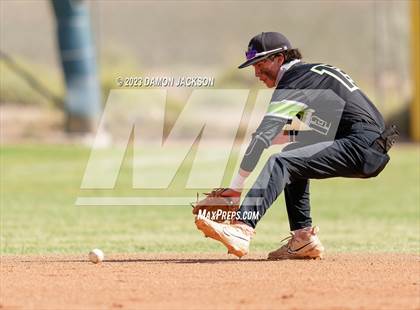 Thumbnail 3 in Sports Leadership & Management vs Virgin Valley (NIAA 3A Southern Region Winners Quarterfinal) photogallery.