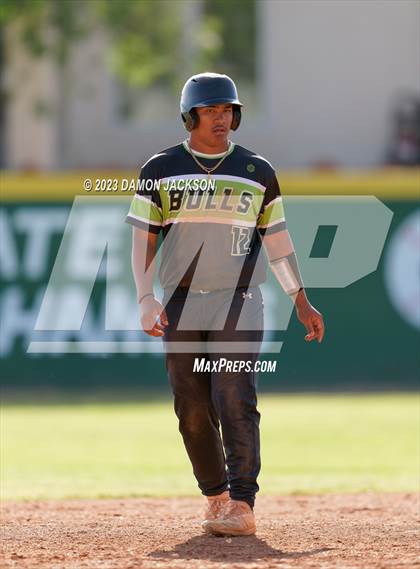 Thumbnail 1 in Sports Leadership & Management vs Virgin Valley (NIAA 3A Southern Region Winners Quarterfinal) photogallery.