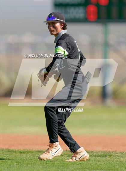 Thumbnail 2 in Sports Leadership & Management vs Virgin Valley (NIAA 3A Southern Region Winners Quarterfinal) photogallery.
