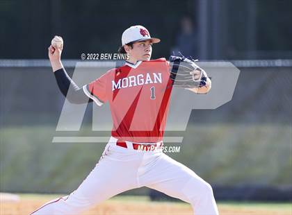 Thumbnail 1 in Morgan County vs Mary Persons (GHSA 3A 1st Round) photogallery.