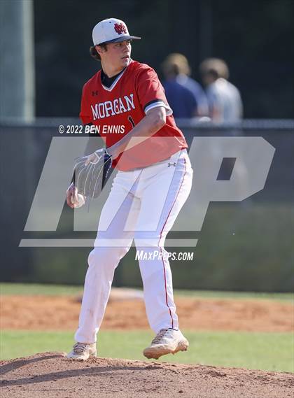 Thumbnail 1 in Morgan County vs Mary Persons (GHSA 3A 1st Round) photogallery.