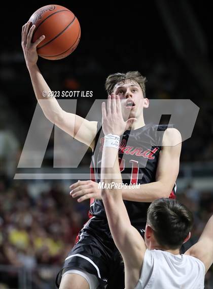 Thumbnail 2 in Hiland vs Federal Hocking (OHSAA D4 Regional Semifinal) photogallery.