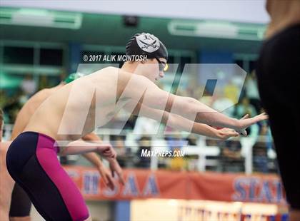 Thumbnail 1 in NCHSAA 4A State Swimming Championship (Finals) photogallery.