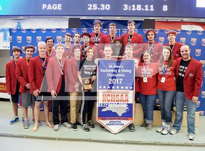 Thumbnail 2 in NCHSAA 4A State Swimming Championship (Finals) photogallery.