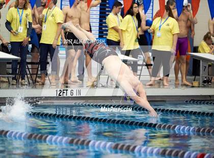 Thumbnail 1 in NCHSAA 4A State Swimming Championship (Finals) photogallery.