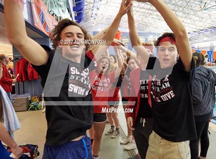 Thumbnail 2 in NCHSAA 4A State Swimming Championship (Finals) photogallery.