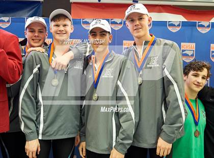 Thumbnail 3 in NCHSAA 4A State Swimming Championship (Finals) photogallery.