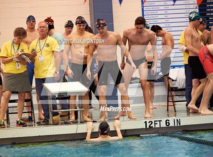 Thumbnail 2 in NCHSAA 4A State Swimming Championship (Finals) photogallery.