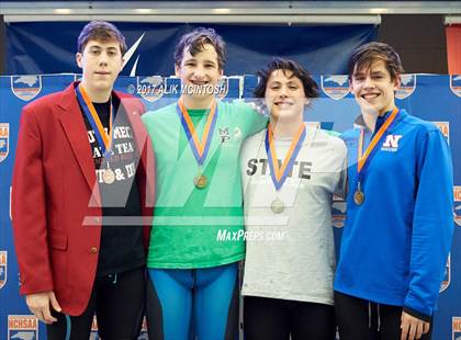 Thumbnail 3 in NCHSAA 4A State Swimming Championship (Finals) photogallery.