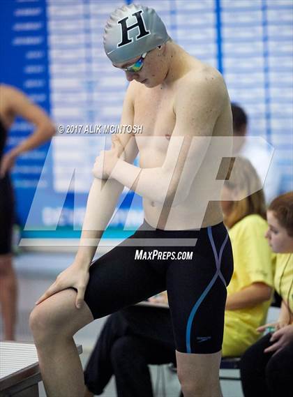 Thumbnail 2 in NCHSAA 4A State Swimming Championship (Finals) photogallery.