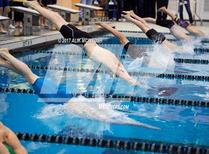 Thumbnail 1 in NCHSAA 4A State Swimming Championship (Finals) photogallery.