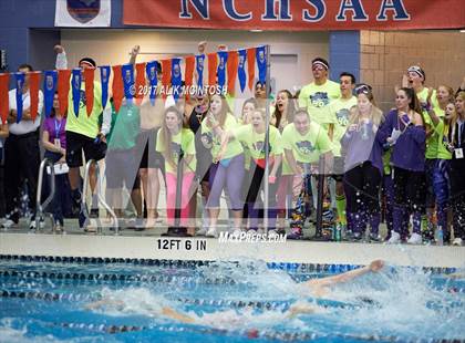 Thumbnail 2 in NCHSAA 4A State Swimming Championship (Finals) photogallery.