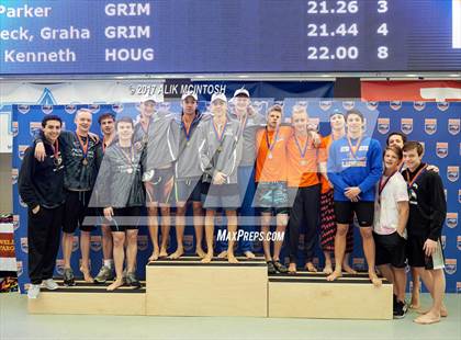 Thumbnail 1 in NCHSAA 4A State Swimming Championship (Finals) photogallery.