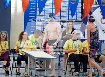 Thumbnail 3 in NCHSAA 4A State Swimming Championship (Finals) photogallery.