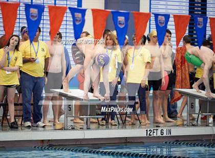 Thumbnail 2 in NCHSAA 4A State Swimming Championship (Finals) photogallery.