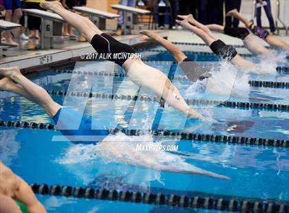 Thumbnail 2 in NCHSAA 4A State Swimming Championship (Finals) photogallery.