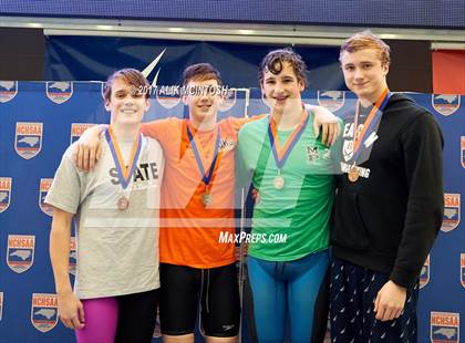 Thumbnail 2 in NCHSAA 4A State Swimming Championship (Finals) photogallery.
