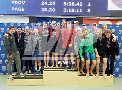 Thumbnail 1 in NCHSAA 4A State Swimming Championship (Finals) photogallery.