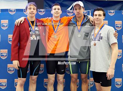 Thumbnail 3 in NCHSAA 4A State Swimming Championship (Finals) photogallery.