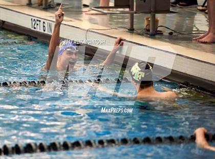 Thumbnail 2 in NCHSAA 4A State Swimming Championship (Finals) photogallery.