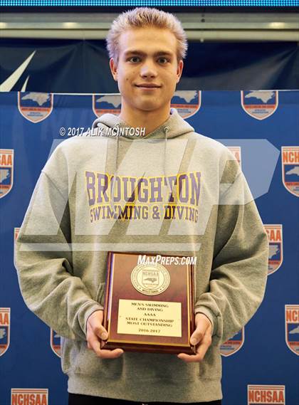 Thumbnail 2 in NCHSAA 4A State Swimming Championship (Finals) photogallery.