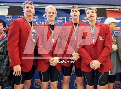 Thumbnail 2 in NCHSAA 4A State Swimming Championship (Finals) photogallery.