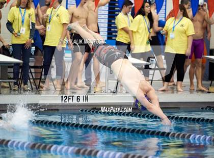 Thumbnail 3 in NCHSAA 4A State Swimming Championship (Finals) photogallery.