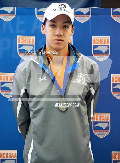 Thumbnail 2 in NCHSAA 4A State Swimming Championship (Finals) photogallery.