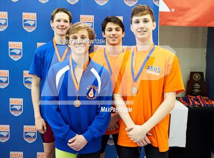 Thumbnail 2 in NCHSAA 4A State Swimming Championship (Finals) photogallery.