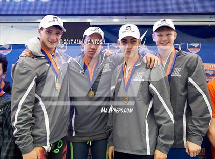 Thumbnail 2 in NCHSAA 4A State Swimming Championship (Finals) photogallery.