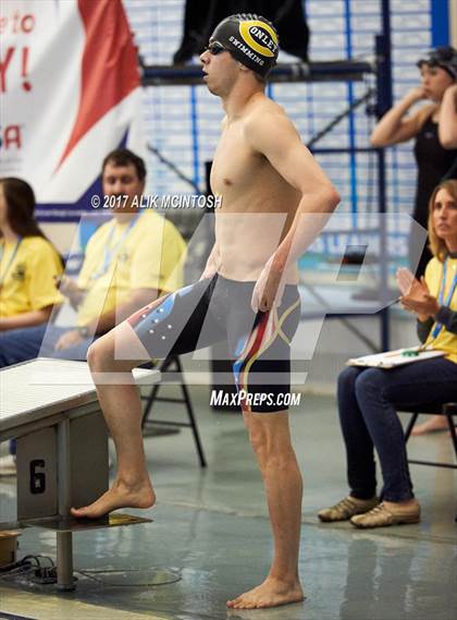 Thumbnail 2 in NCHSAA 4A State Swimming Championship (Finals) photogallery.