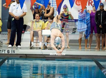 Thumbnail 1 in NCHSAA 4A State Swimming Championship (Finals) photogallery.