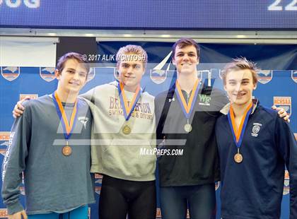 Thumbnail 1 in NCHSAA 4A State Swimming Championship (Finals) photogallery.