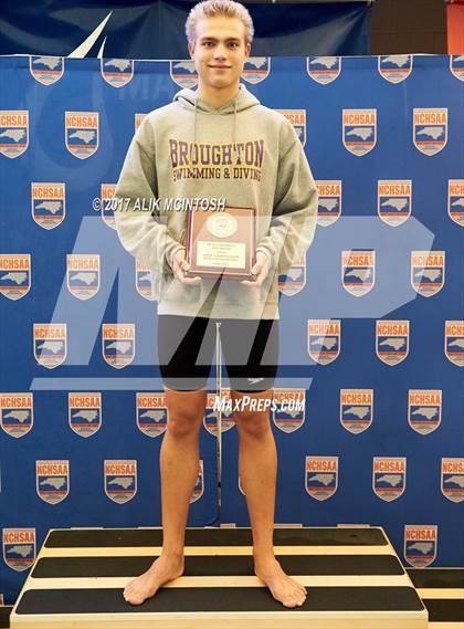 Thumbnail 3 in NCHSAA 4A State Swimming Championship (Finals) photogallery.