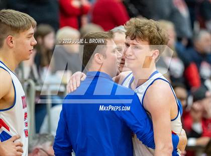 Thumbnail 1 in Brownstown Central vs. Linton-Stockton (IHSAA 2A Semi-state Final) photogallery.