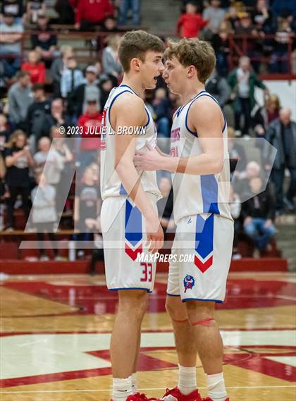 Thumbnail 3 in Brownstown Central vs. Linton-Stockton (IHSAA 2A Semi-state Final) photogallery.