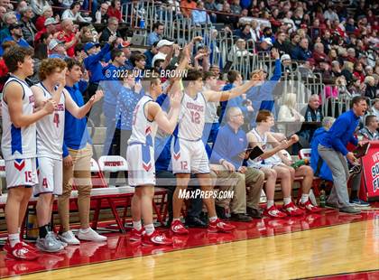 Thumbnail 3 in Brownstown Central vs. Linton-Stockton (IHSAA 2A Semi-state Final) photogallery.
