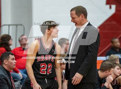 Thumbnail 2 in Brownstown Central vs. Linton-Stockton (IHSAA 2A Semi-state Final) photogallery.