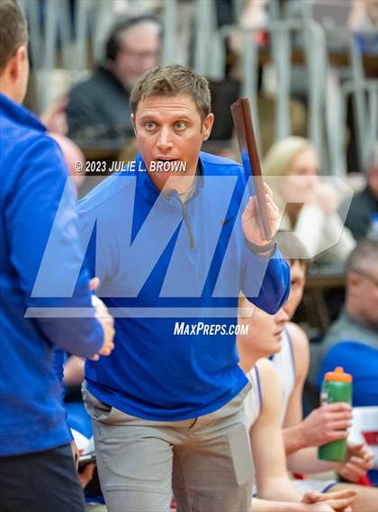 Thumbnail 3 in Brownstown Central vs. Linton-Stockton (IHSAA 2A Semi-state Final) photogallery.