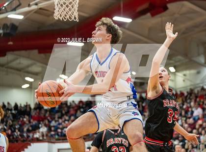 Thumbnail 1 in Brownstown Central vs. Linton-Stockton (IHSAA 2A Semi-state Final) photogallery.