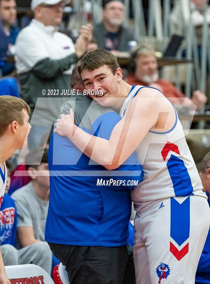 Thumbnail 1 in Brownstown Central vs. Linton-Stockton (IHSAA 2A Semi-state Final) photogallery.