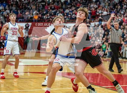 Thumbnail 1 in Brownstown Central vs. Linton-Stockton (IHSAA 2A Semi-state Final) photogallery.