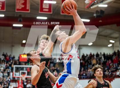 Thumbnail 3 in Brownstown Central vs. Linton-Stockton (IHSAA 2A Semi-state Final) photogallery.