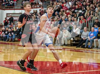 Thumbnail 1 in Brownstown Central vs. Linton-Stockton (IHSAA 2A Semi-state Final) photogallery.